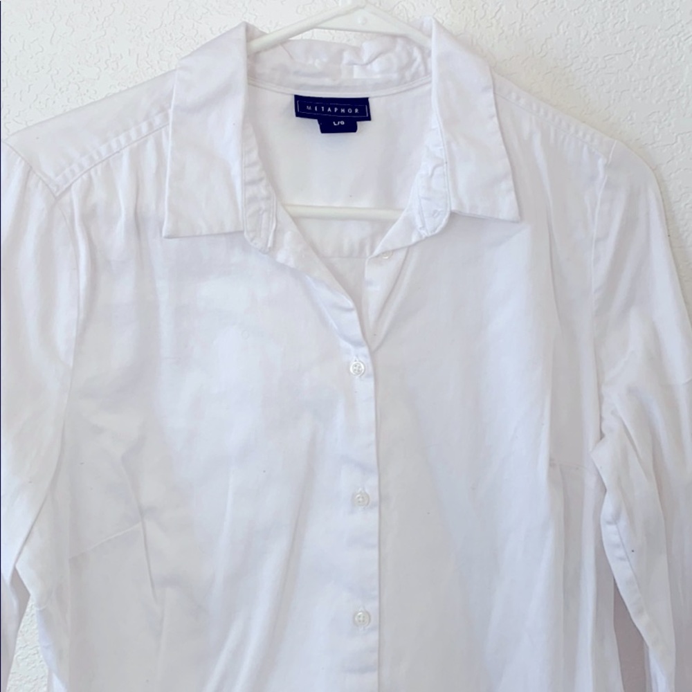White button up